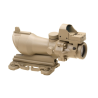 Aim-O Type ACOG 4X32 / RMR Combo Combat Scope Desert