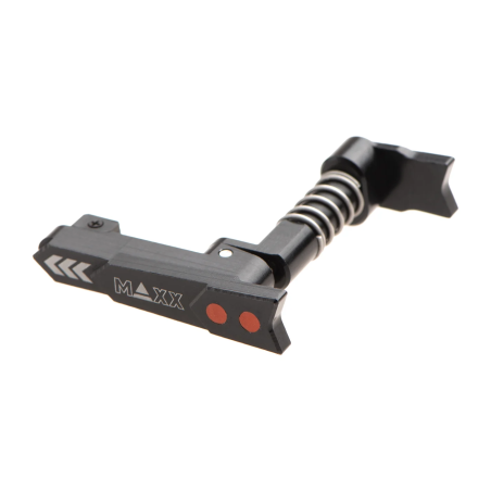 Maxx Model Mag Catch Alu Style: A Advanced Mag Release M4 AEG