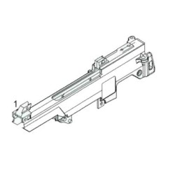 WE Body / Upper Nylon Fibre Bk G39/G36 GBBR