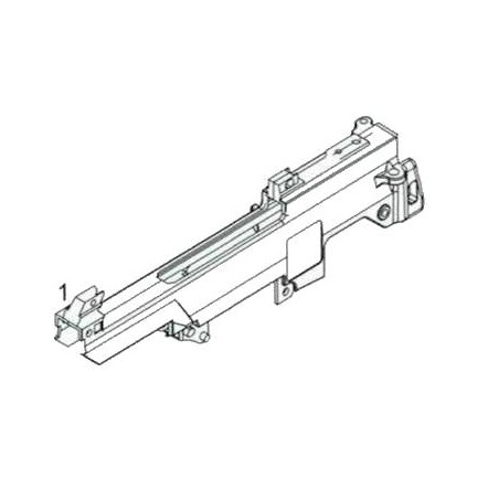 WE Body / Upper Nylon Fibre Bk G39/G36 GBBR