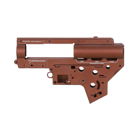 Specna Arms CNC Alu Gearbox V.2 Aether 8mm Dark Brown