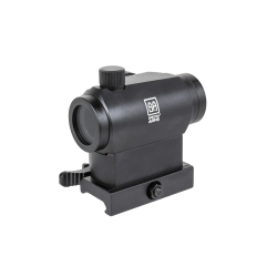 Specna Arms Red Dot T1 Core Noir avec Montage Haut & Bas Rét: Rouge/Vert