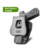 ACM Gun Flower Holster Droitier OWB Rigide Universel Noir Per-Fit