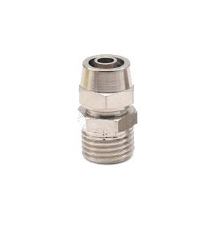 ACM Raccord HPA 1/8 NPT Male Métal - Macroline 8mm Femelle Serrage Mecanique Métal