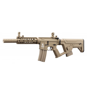 Lancer Tactical LT-15 M4 Alpha Stock Polymère Tan 120BBs 1J