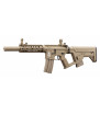 Lancer Tactical LT-15 M4 Alpha Stock Polymère Tan 120BBs 1J