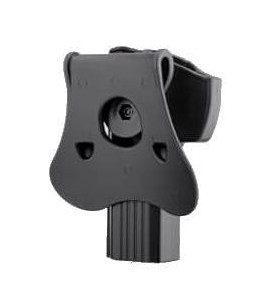 Amomax Holster Rigide SP-01 Droitier Noir Rotatif 360°