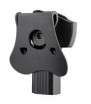Amomax Holster Rigide SP-01 Droitier Noir Rotatif 360°