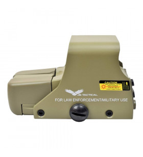 JS Tactical Holosight 551 Tan Rét:Rouge/Vert