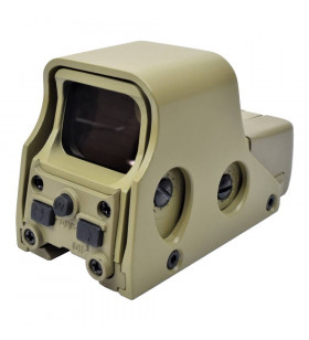 JS Tactical Holosight 551 Tan Rét:Rouge/Vert