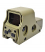 JS Tactical Holosight 551 Tan Rét:Rouge/Vert