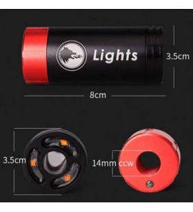 ACM Mini Traceur + Flash Orange avec Adaptateur GBB + Cable USB