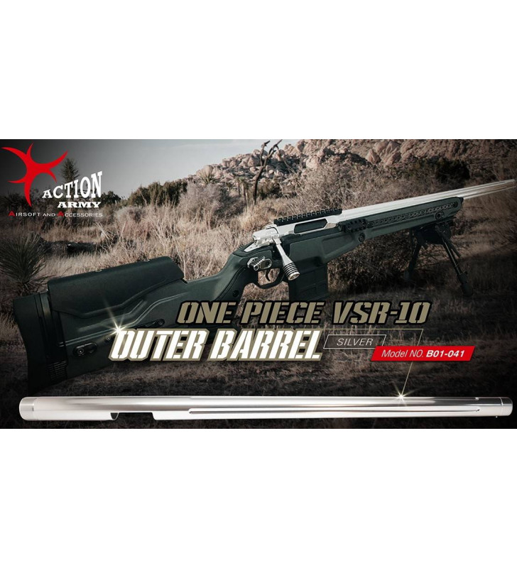 Action Army VSR-10 One Piece Outer Barrel